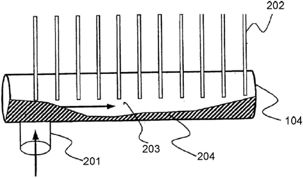 Refrigerant pipeline and heat exchanger provided with same