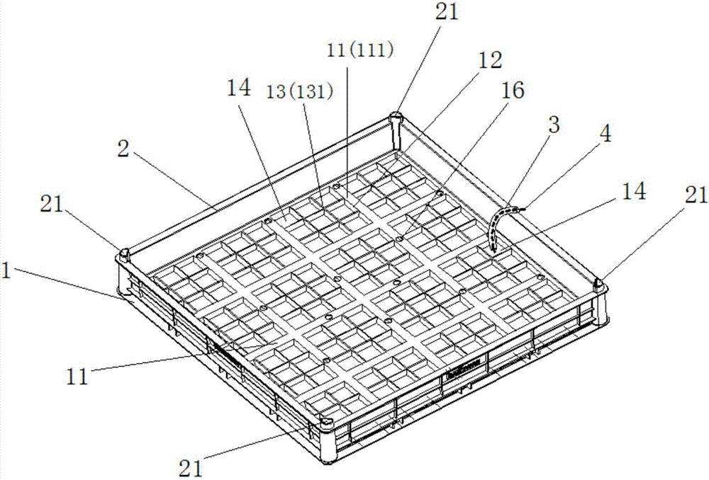 Method for domestication and modular planting of sedum lineare for roof greening and special-purpose structural frame