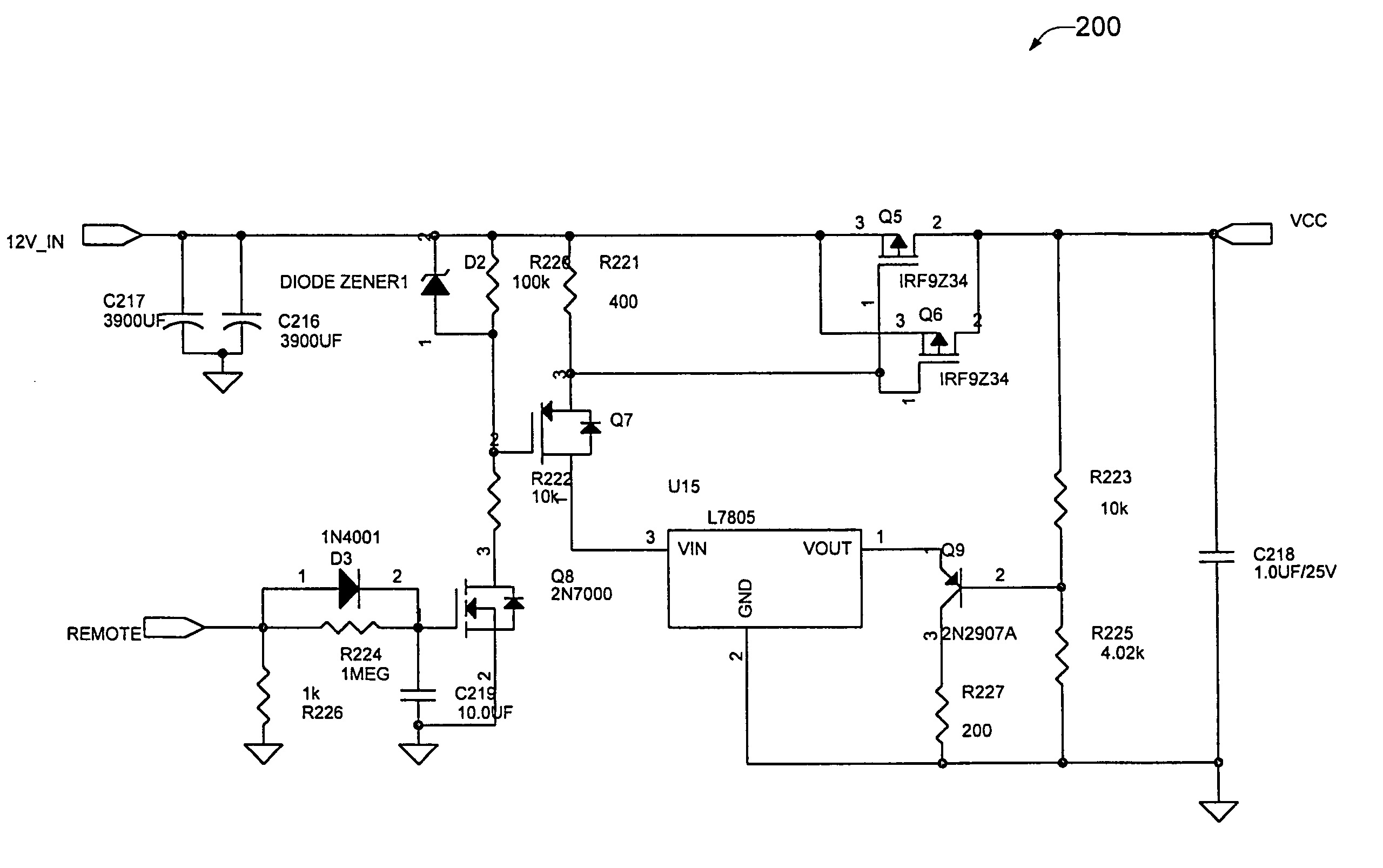 Overvoltage protection circuit