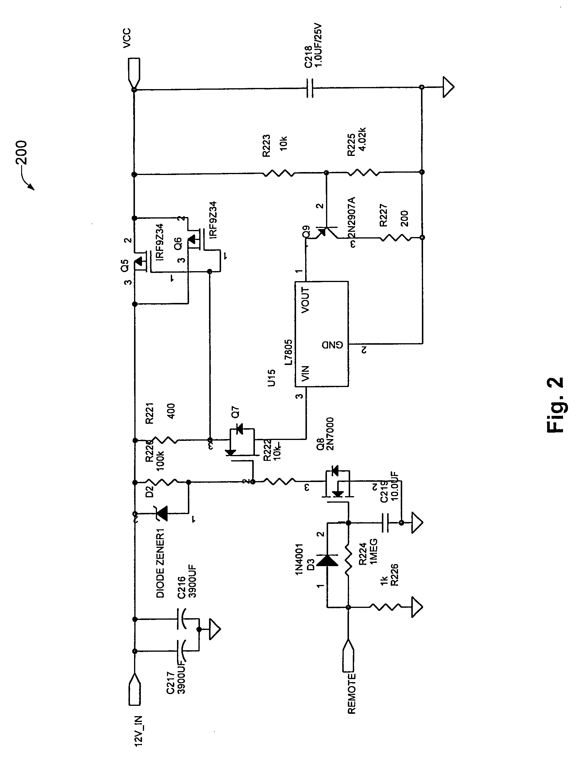 Overvoltage protection circuit