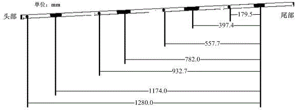 Method for apperceiving and reconstructing non-vision structural form of near space vehicle model