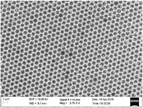 Method for improving infrared band transmittance by processing micro-nano structure on surface of chalcogenide glass