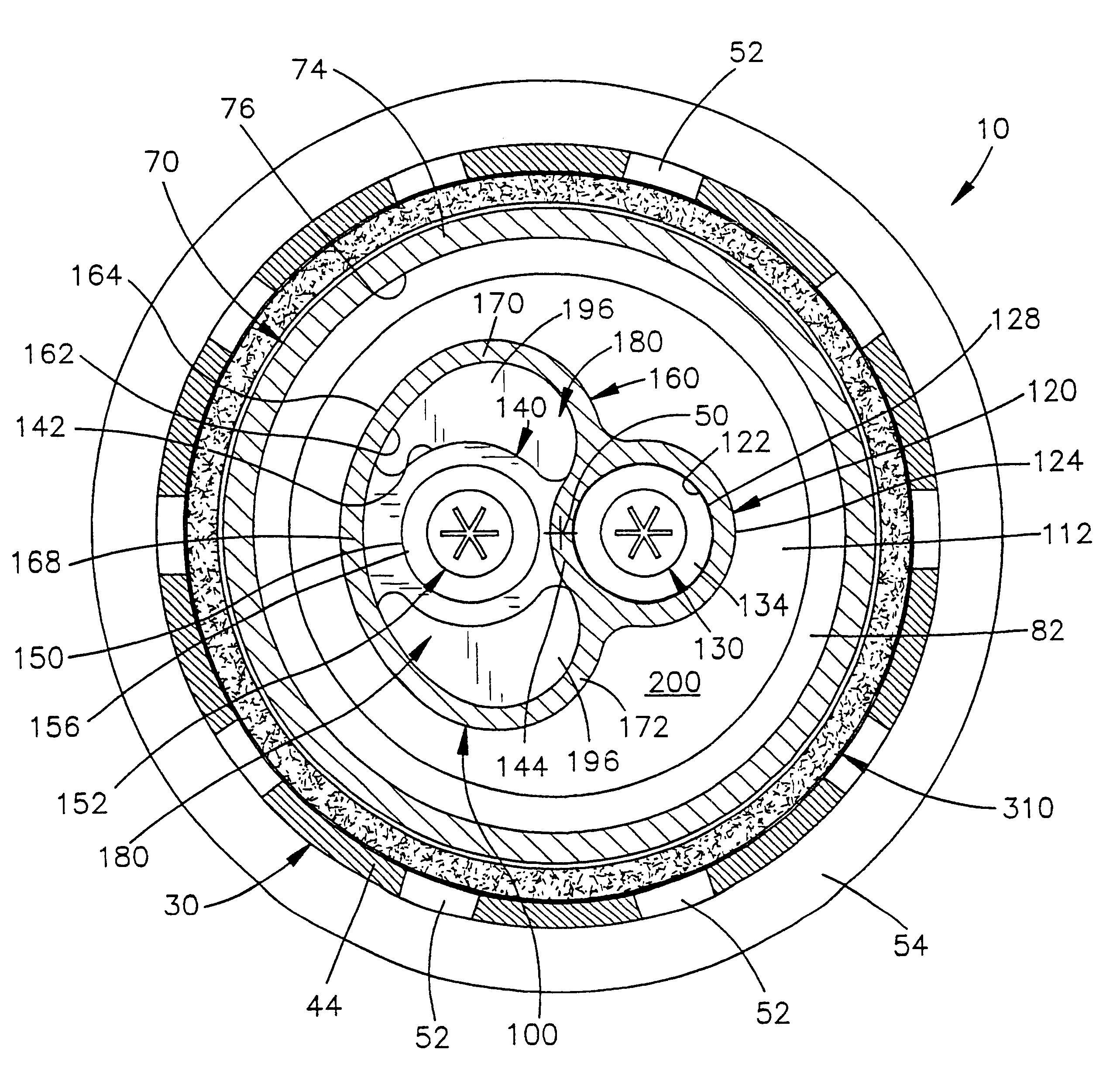 Dual stage air bag inflator