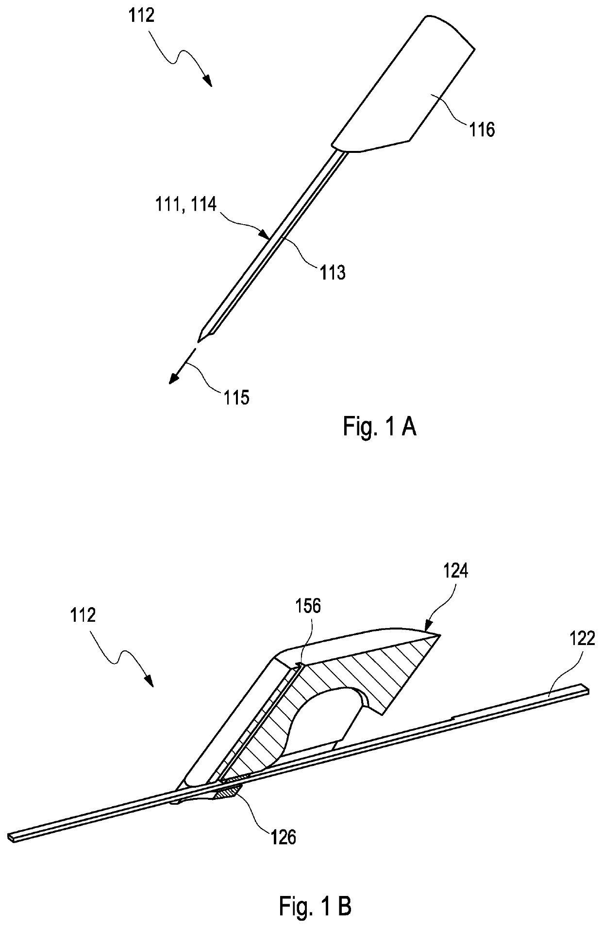 Medical device for detecting at least one analyte in a body fluid