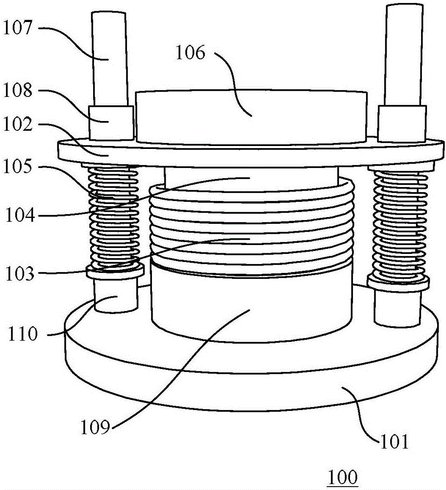 Vibroseis and seismic source device based on seismic wave vector synthesis