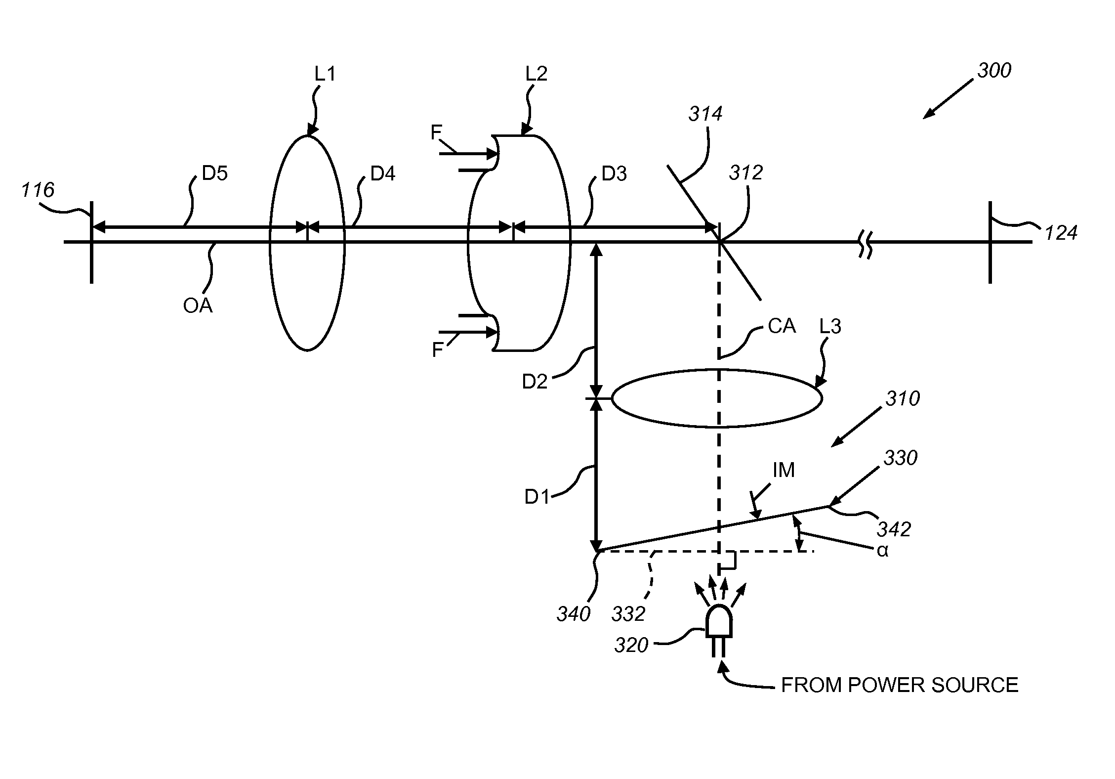 System and method for determining and controlling focal distance in a vision system camera