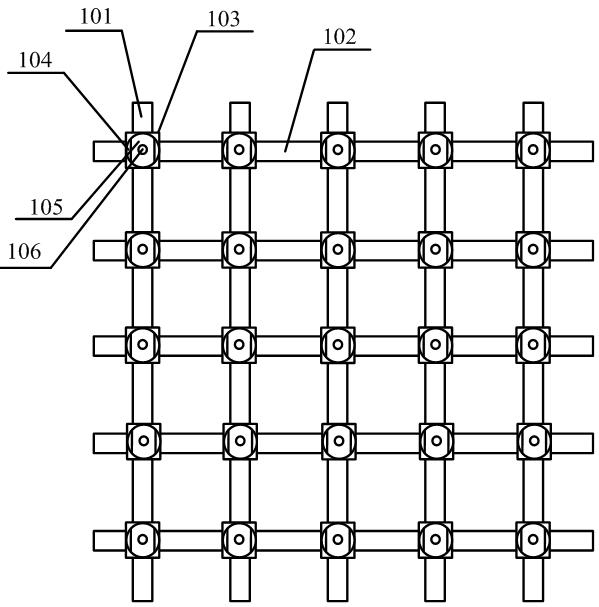 Flexible screen mounting structure and flexible LED display screen