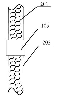 Flexible screen mounting structure and flexible LED display screen