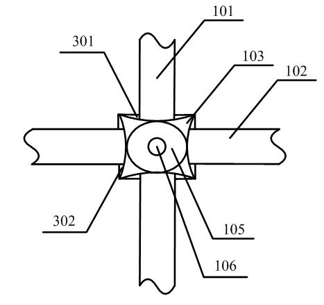 Flexible screen mounting structure and flexible LED display screen