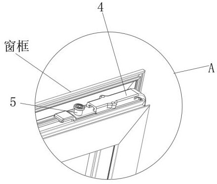 A hidden transmission locking device for doors and windows