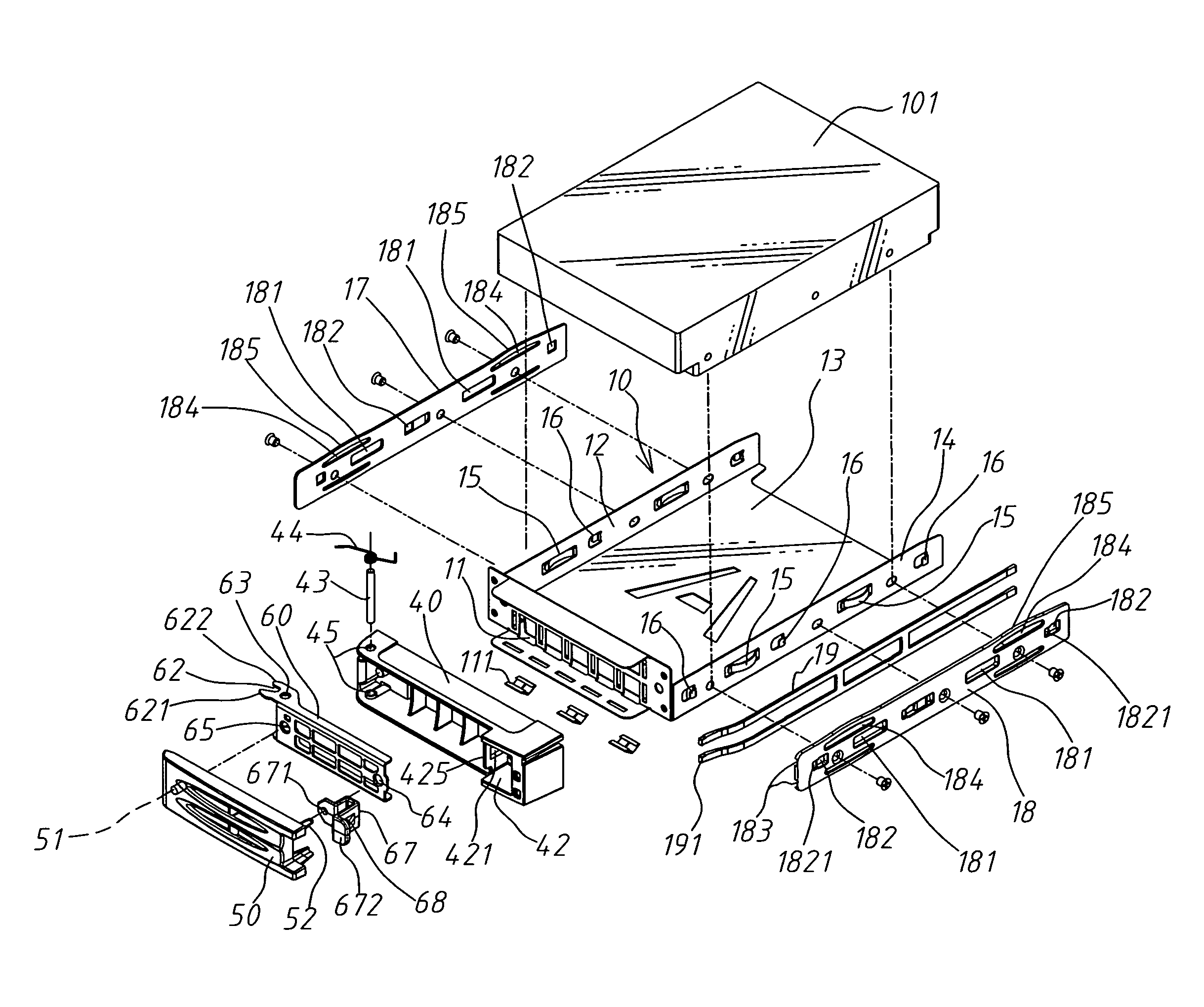 Data cartridge device for computer equipment