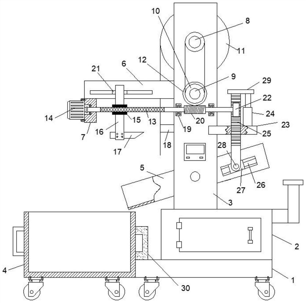 Intelligent textile new material cutting device for textile