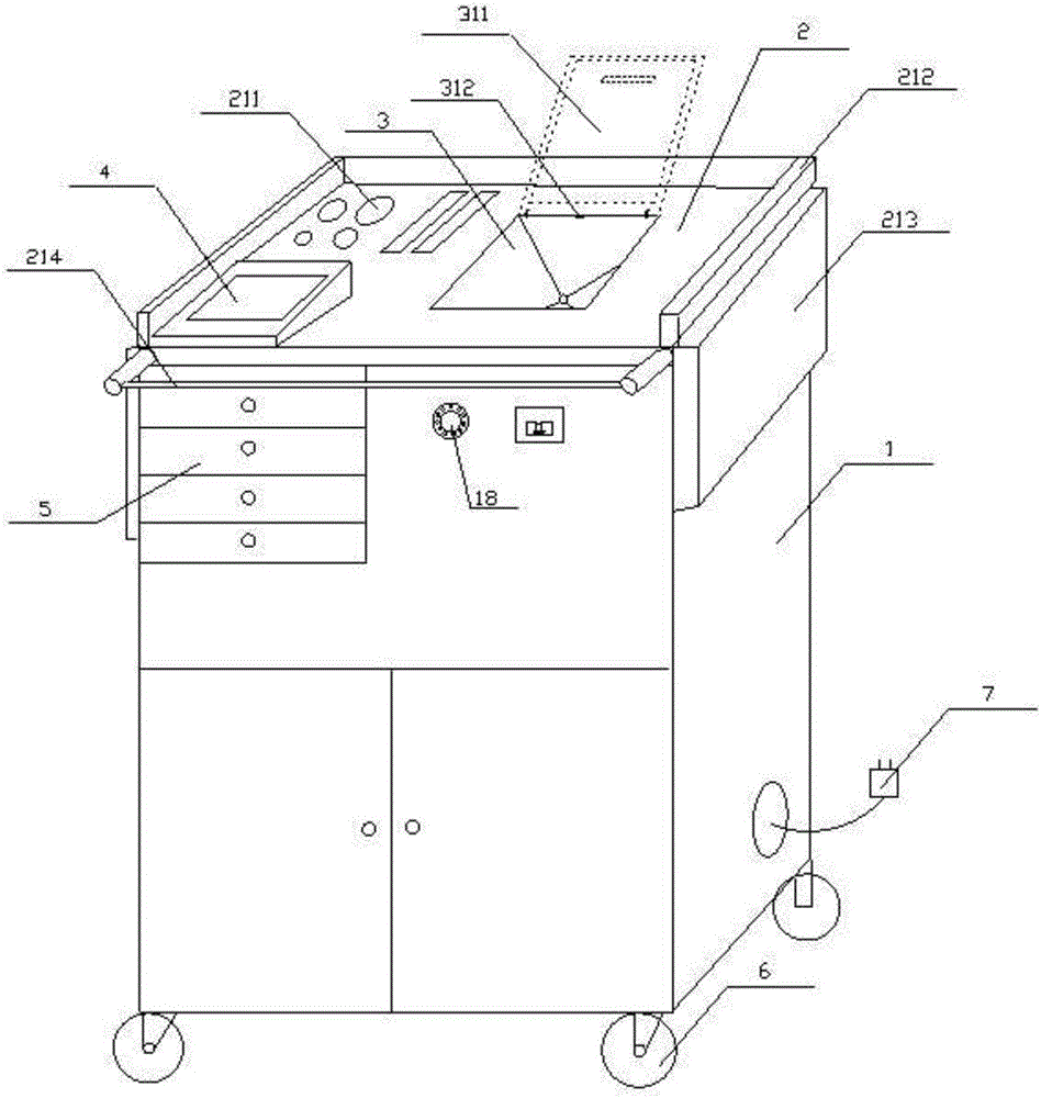 Treating and recycling device for insulating oil sample