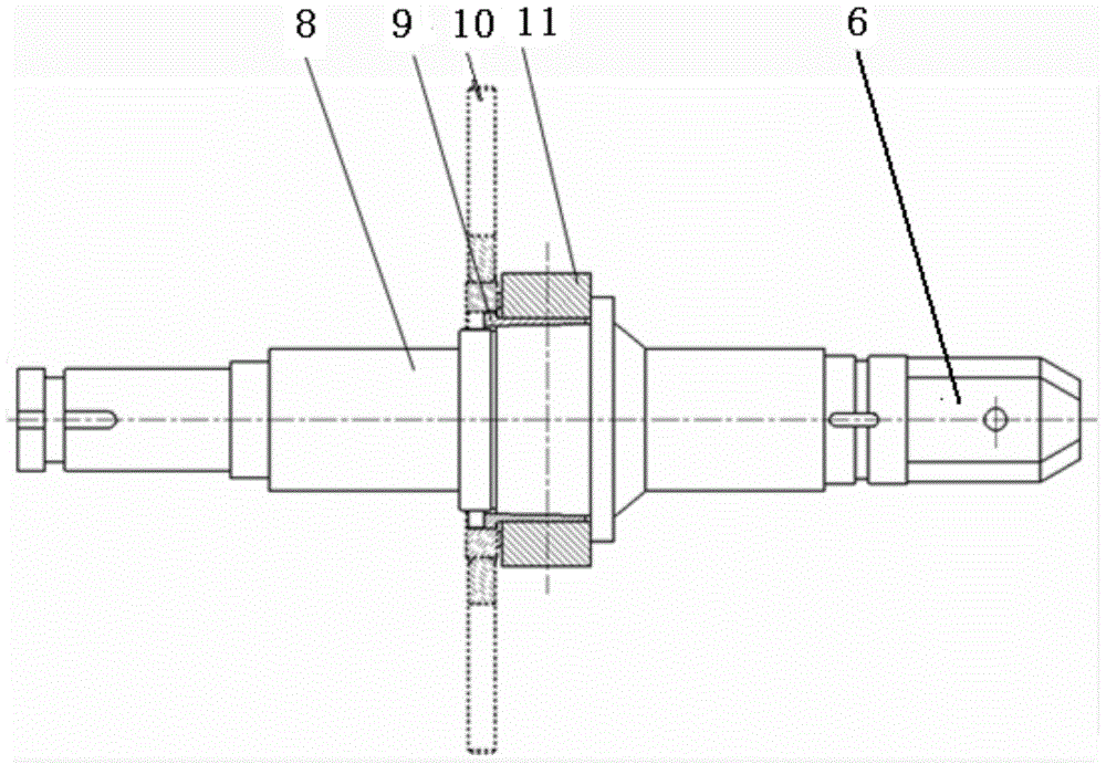 Reducing sizing mill with short roller body, four upright posts and no house for bars