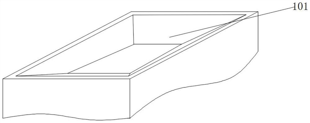 Distributing and mixing integrated machine with crushing structure and for food additives