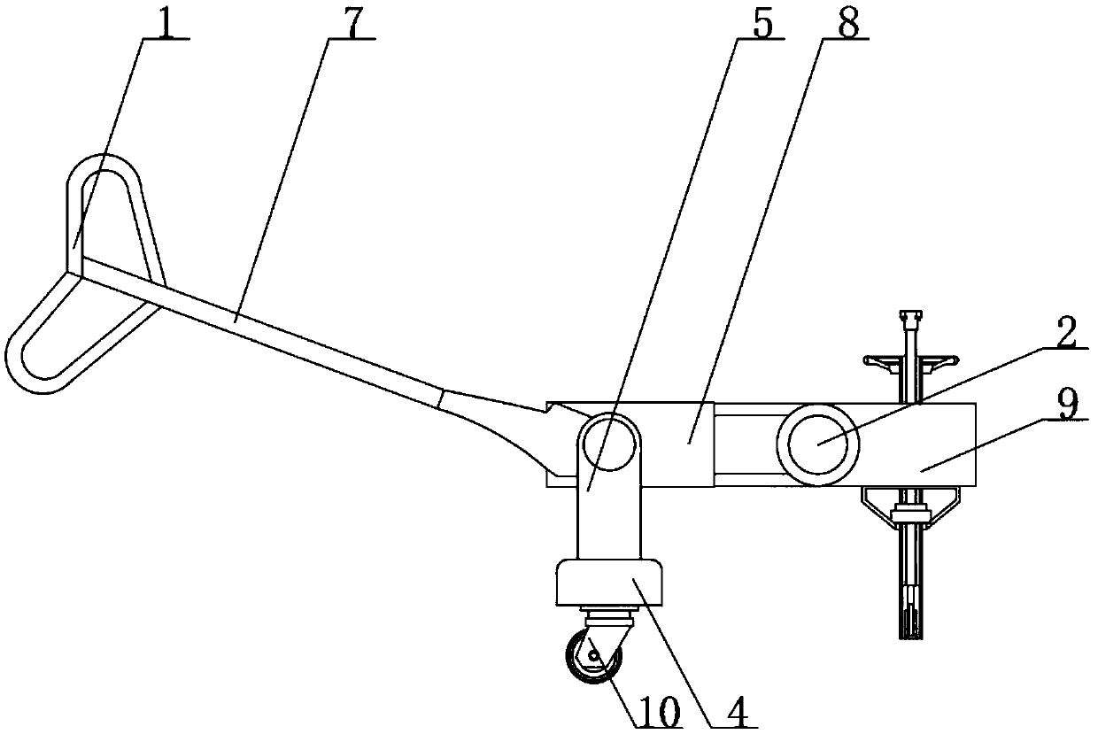 Operation method of cover plate moving device for cable trench