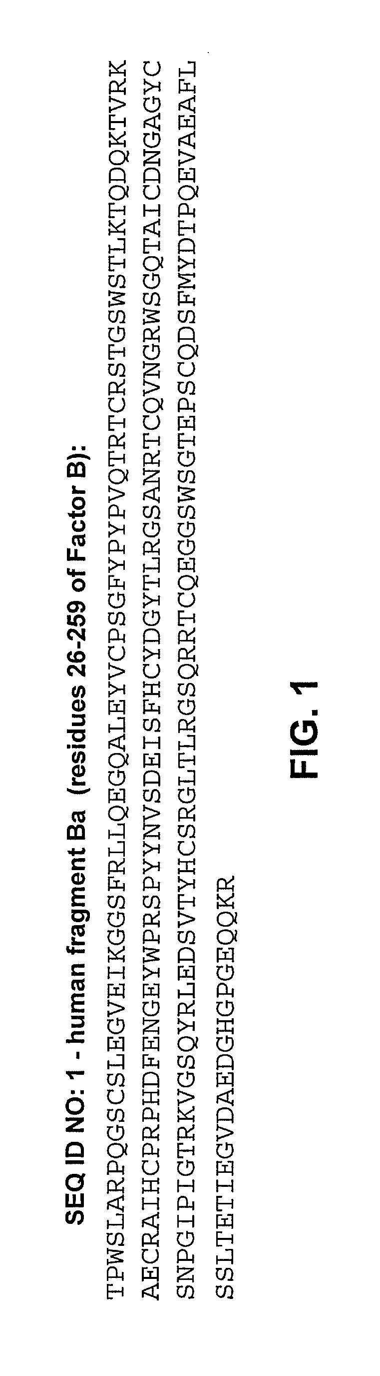 METHODS OF USE FOR AN IMMUNOASSAY DETECTING FRAGMENT Ba