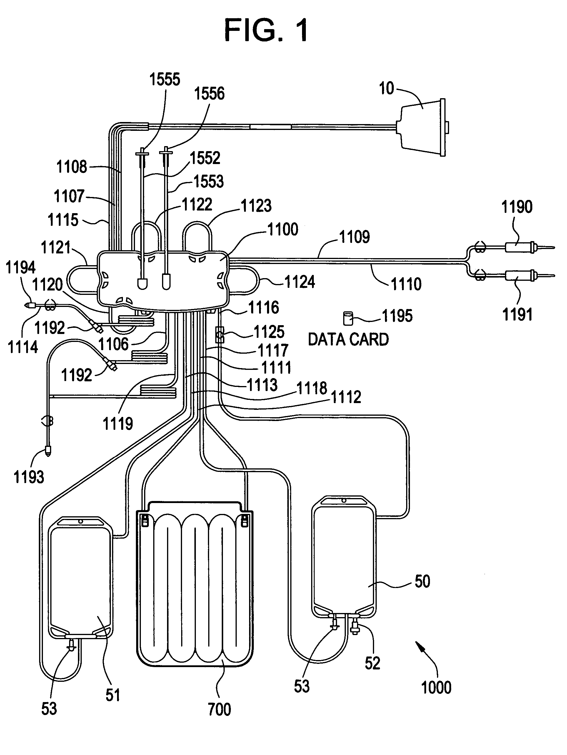 Method and apparatus for collecting a blood component and performing a photopheresis treatment