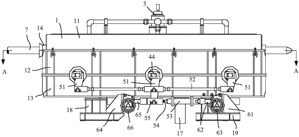 Mandrel cooling device