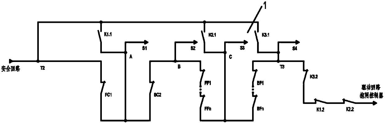 Elevator safety device and elevator