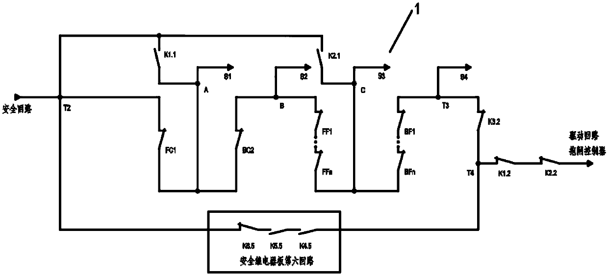 Elevator safety device and elevator