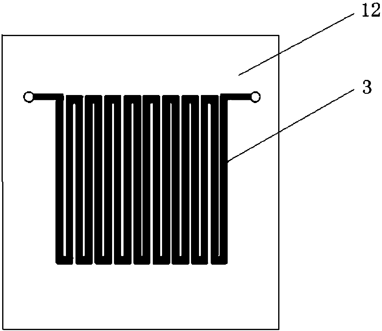 Infrared detector and ceramic tube shell of built-in heater thereof