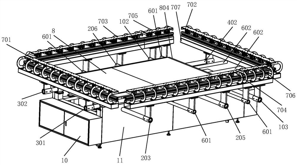 Full-automatic stretching machine