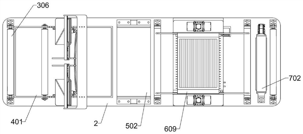 A lithium battery silicon-based thin film negative electrode preparation device