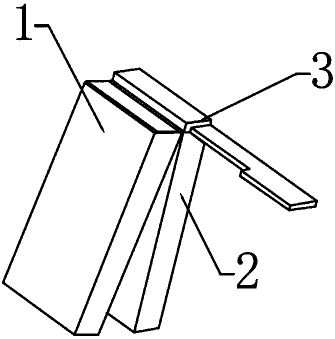 End battery structure and mobile terminal