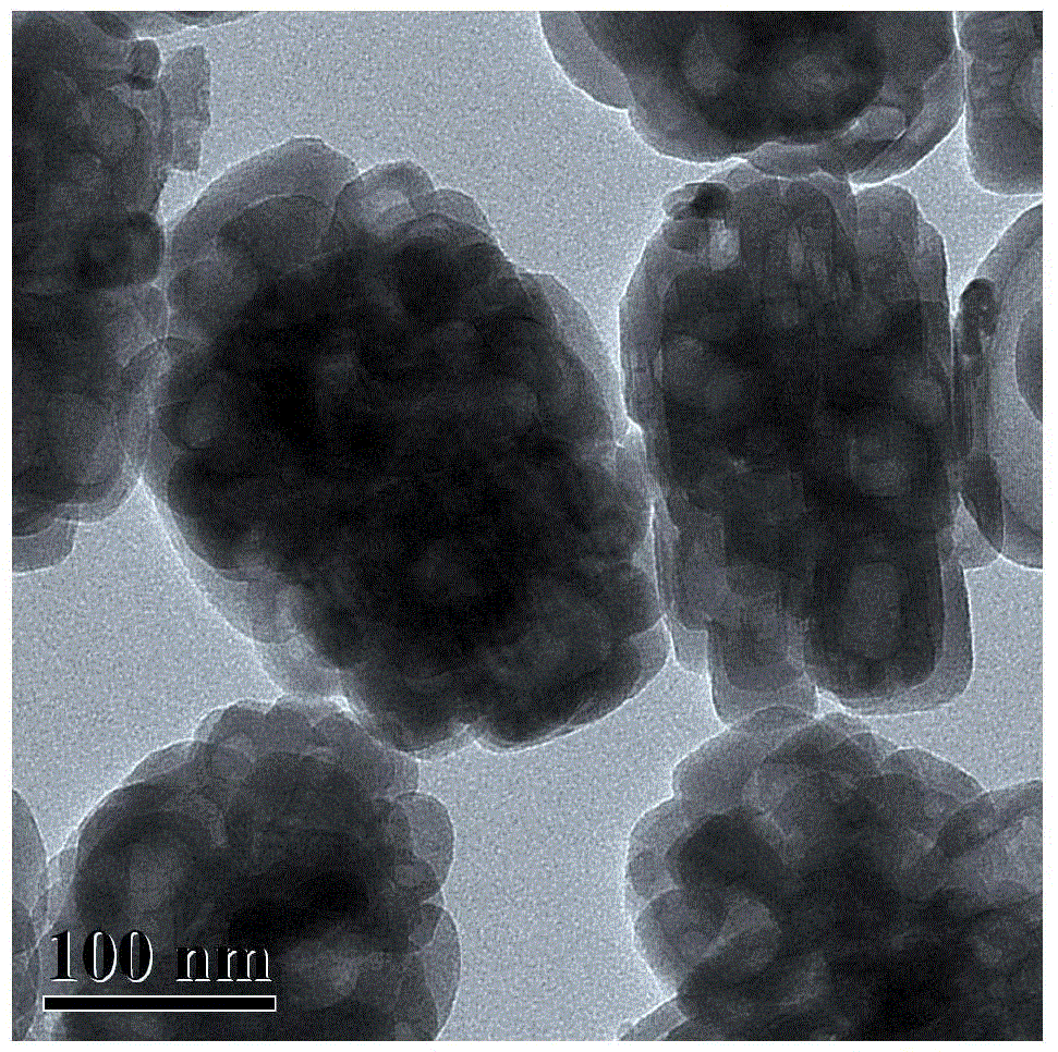 Surface amphiphilic nano-molybdenum disulfide hydrogenation catalyst and preparation method and application thereof