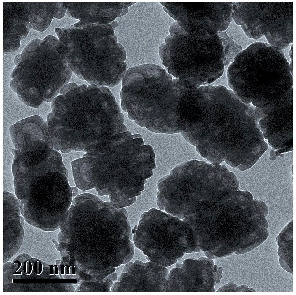 Surface amphiphilic nano-molybdenum disulfide hydrogenation catalyst and preparation method and application thereof