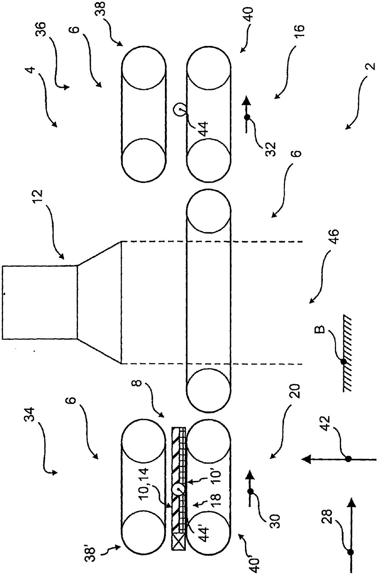 Method for sensing workpieces, and sensing device