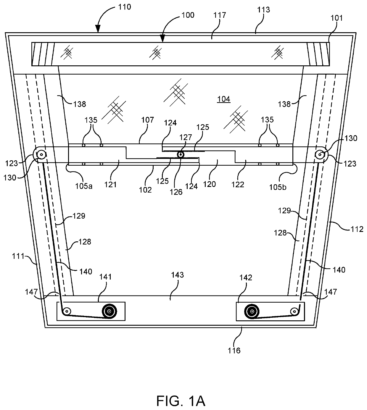 Roller shade for non-rectangular windows