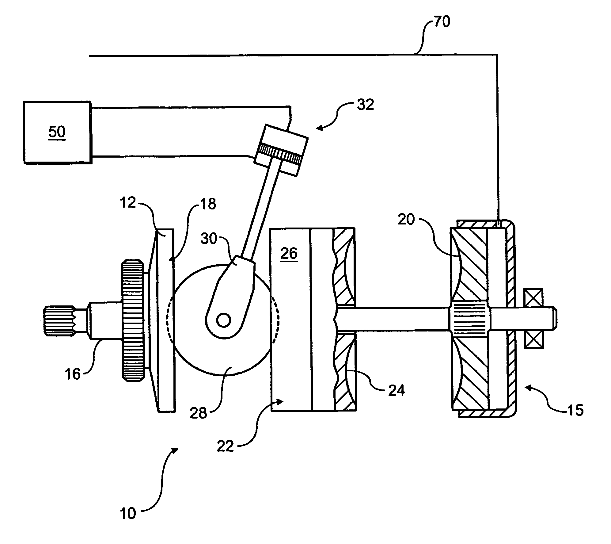 Continuously variable transmission and method of operation thereof