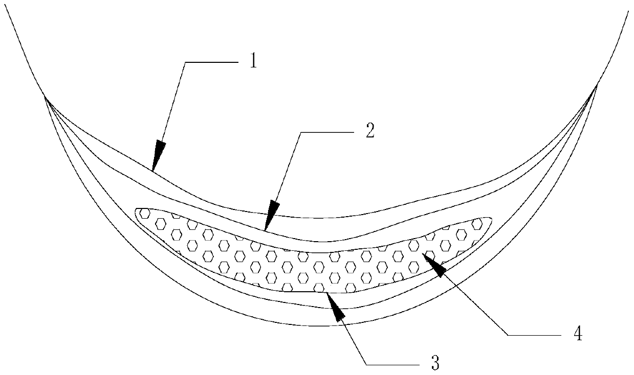 Slow-release hydrogel of Torchola flower extract and its preparation for elderly diapers