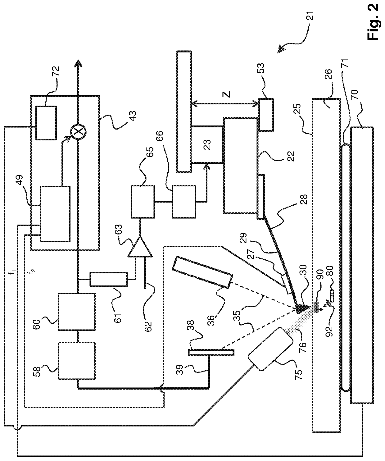 Method of and system for performing subsurface imaging using vibration sensing