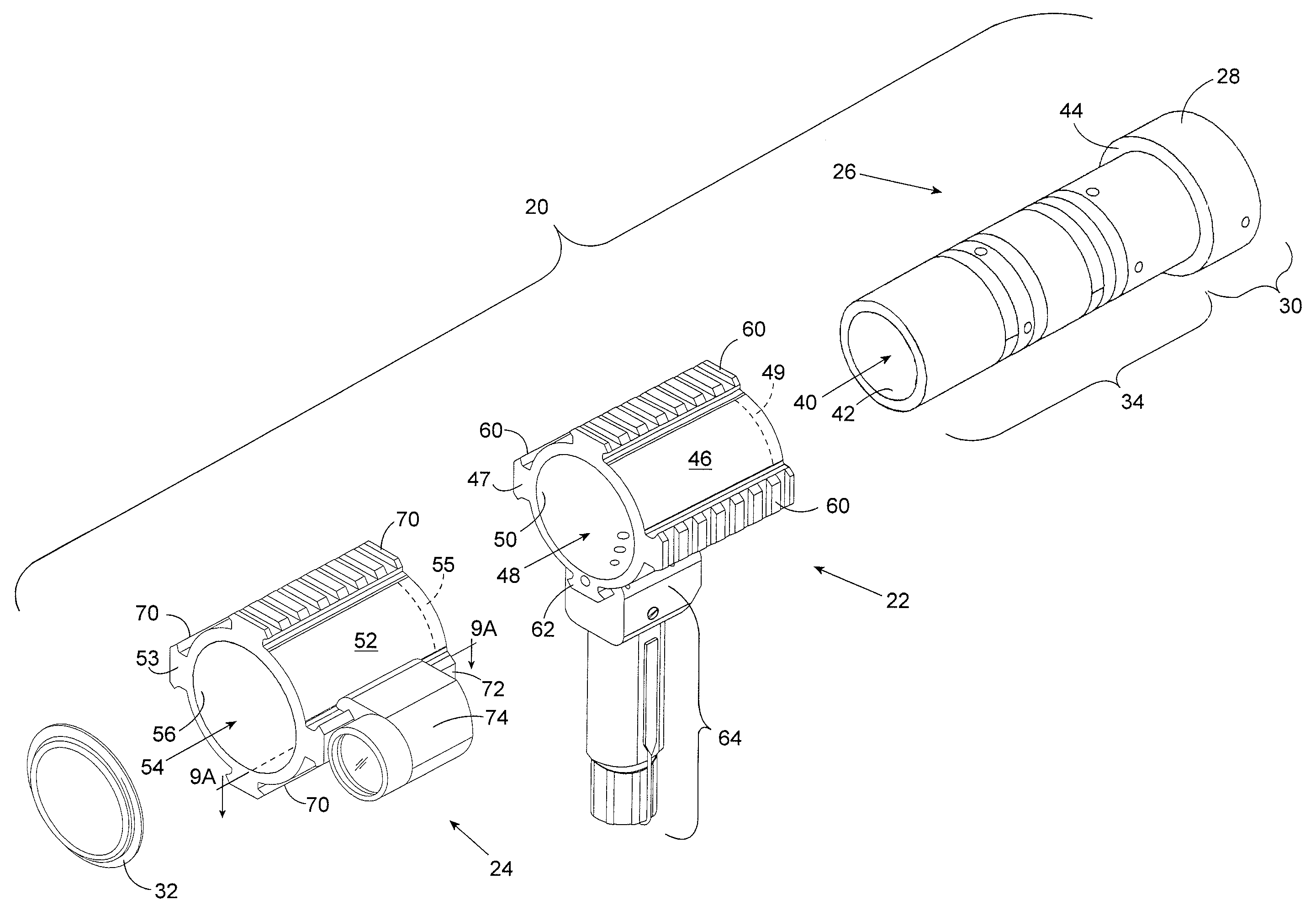 Tactical foregrip assembly