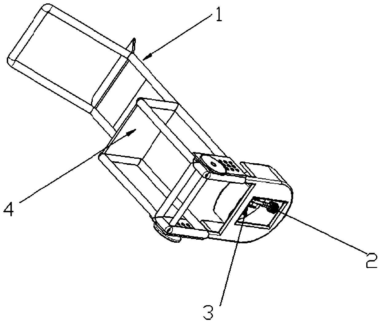 Intelligent squatting pan cleaning device and method