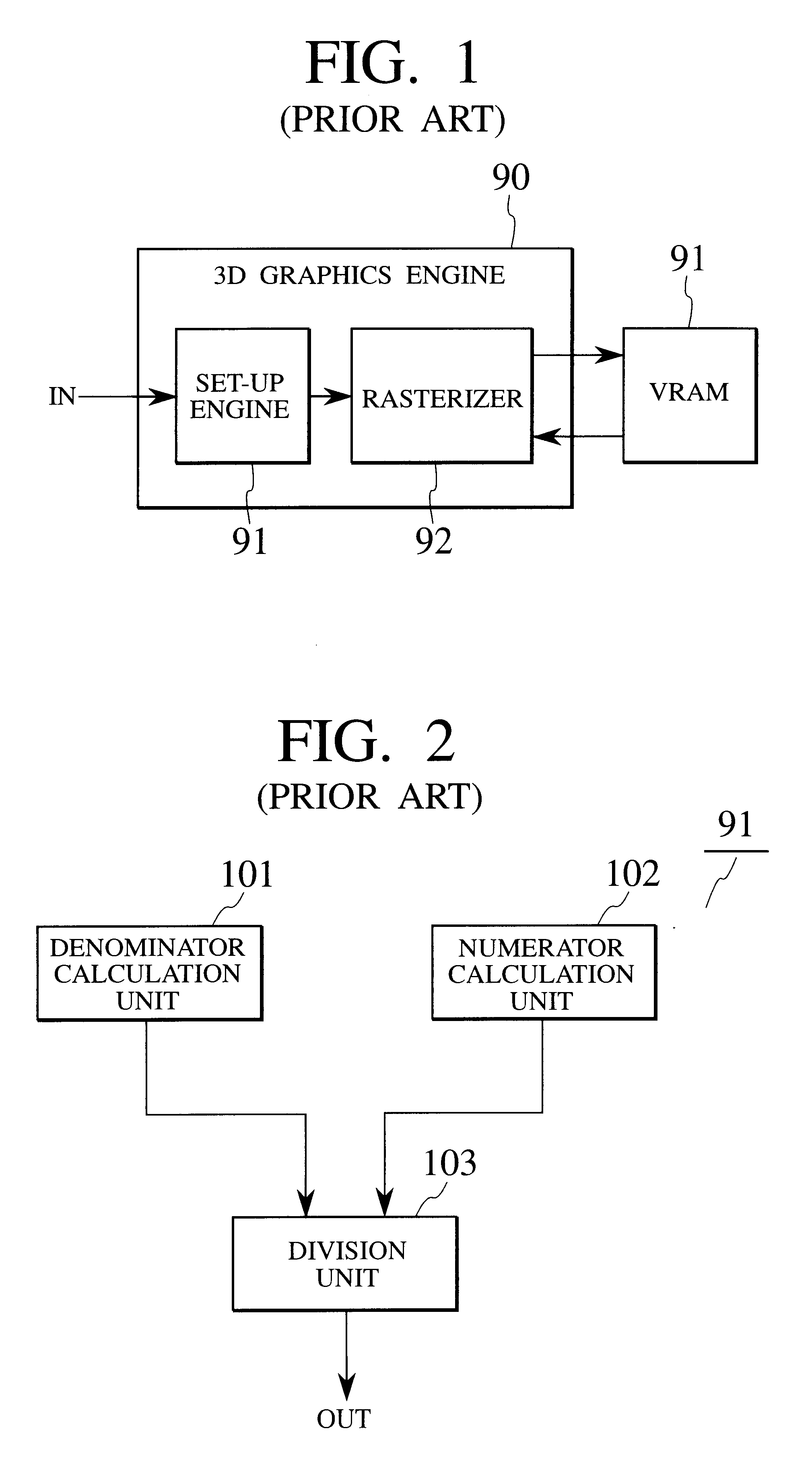 Fractional, arithmetic unit, fractional arithmetic method, set-up engine for handling graphic images and computer-readable medium