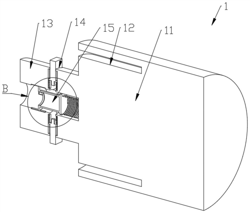 Plug-in locking mechanism for locking cross beam of steel dam