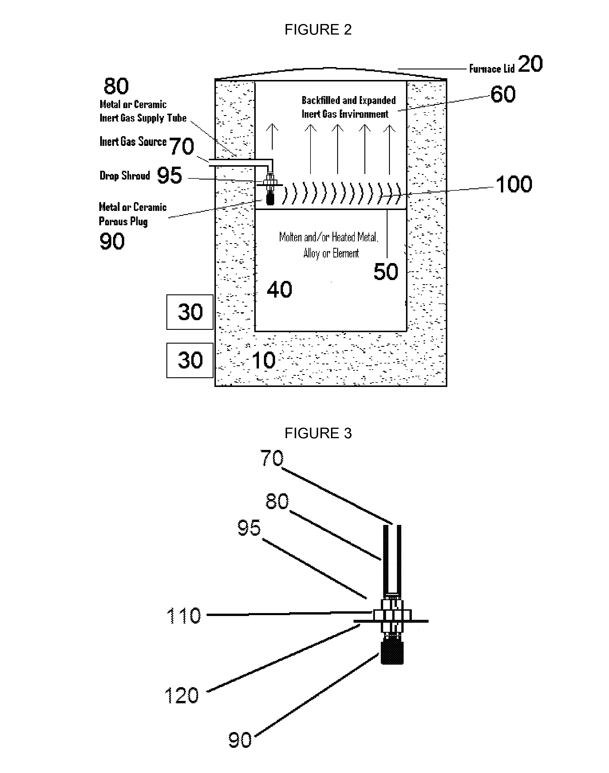 Apparatus and Method for Metal Surface Inertion by Backfilling