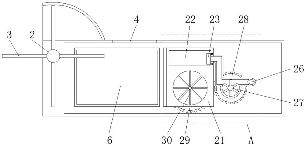 Integrated device with automatic quantitative feeding function for sheep feed processing