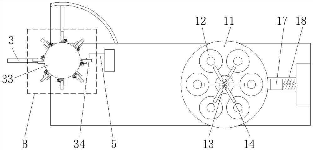 Integrated device with automatic quantitative feeding function for sheep feed processing