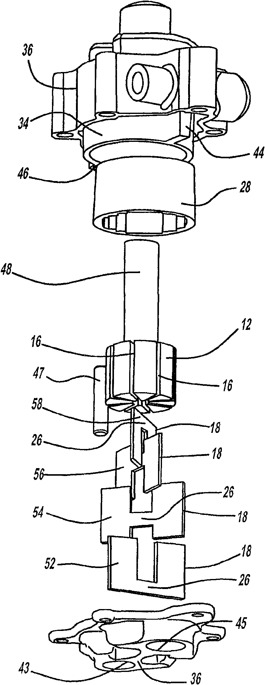 Variable displacement dual vane pump