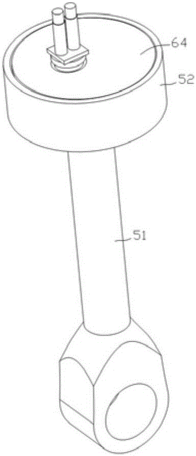 Robot provided with rotation actuation tail end