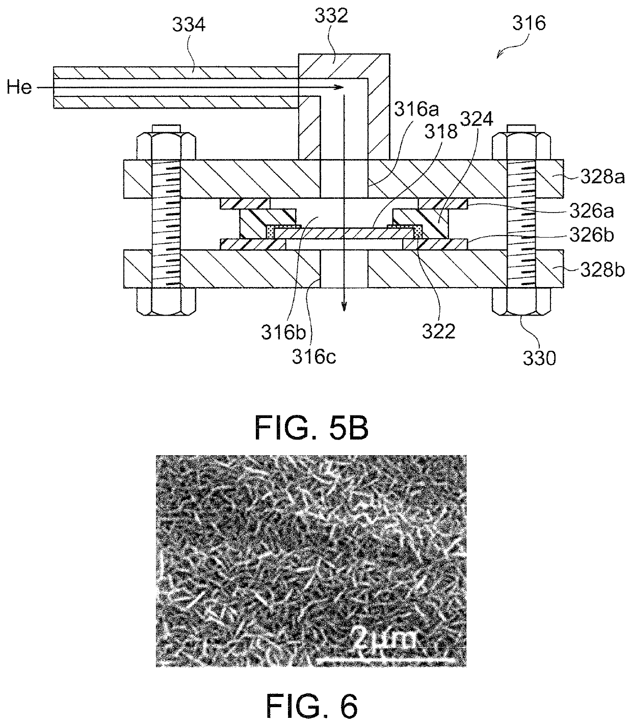 Air electrode/separator assembly and metal-air secondary battery