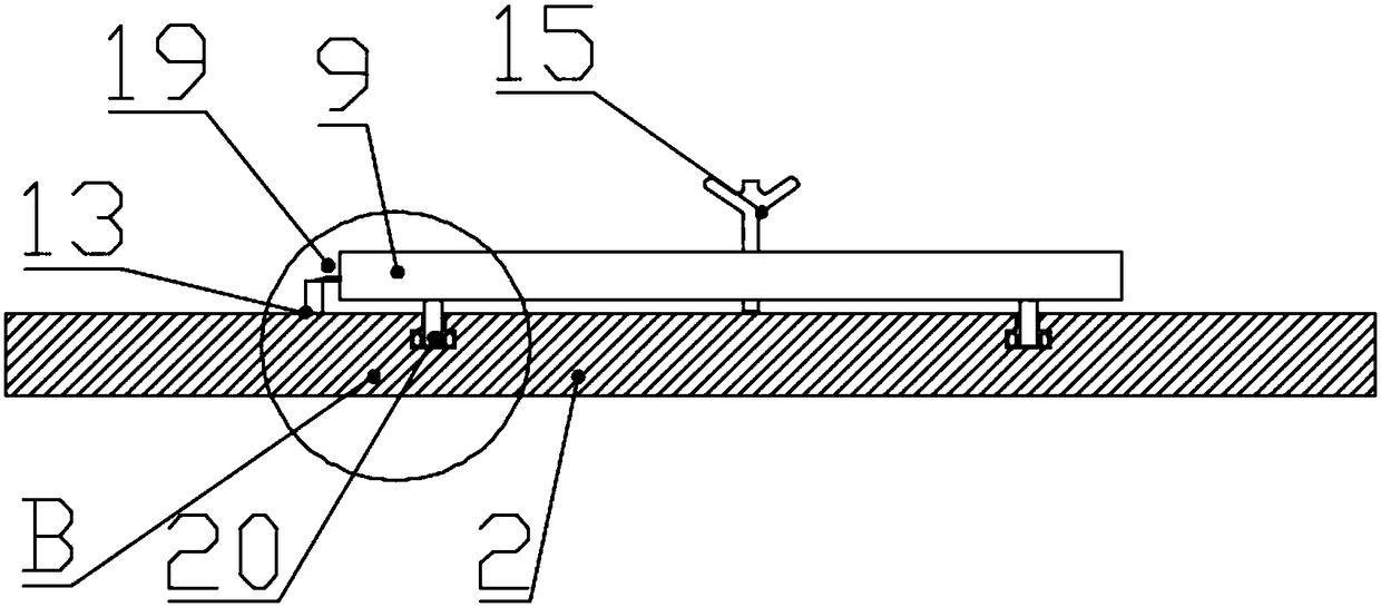 Building drilling device convenient to use