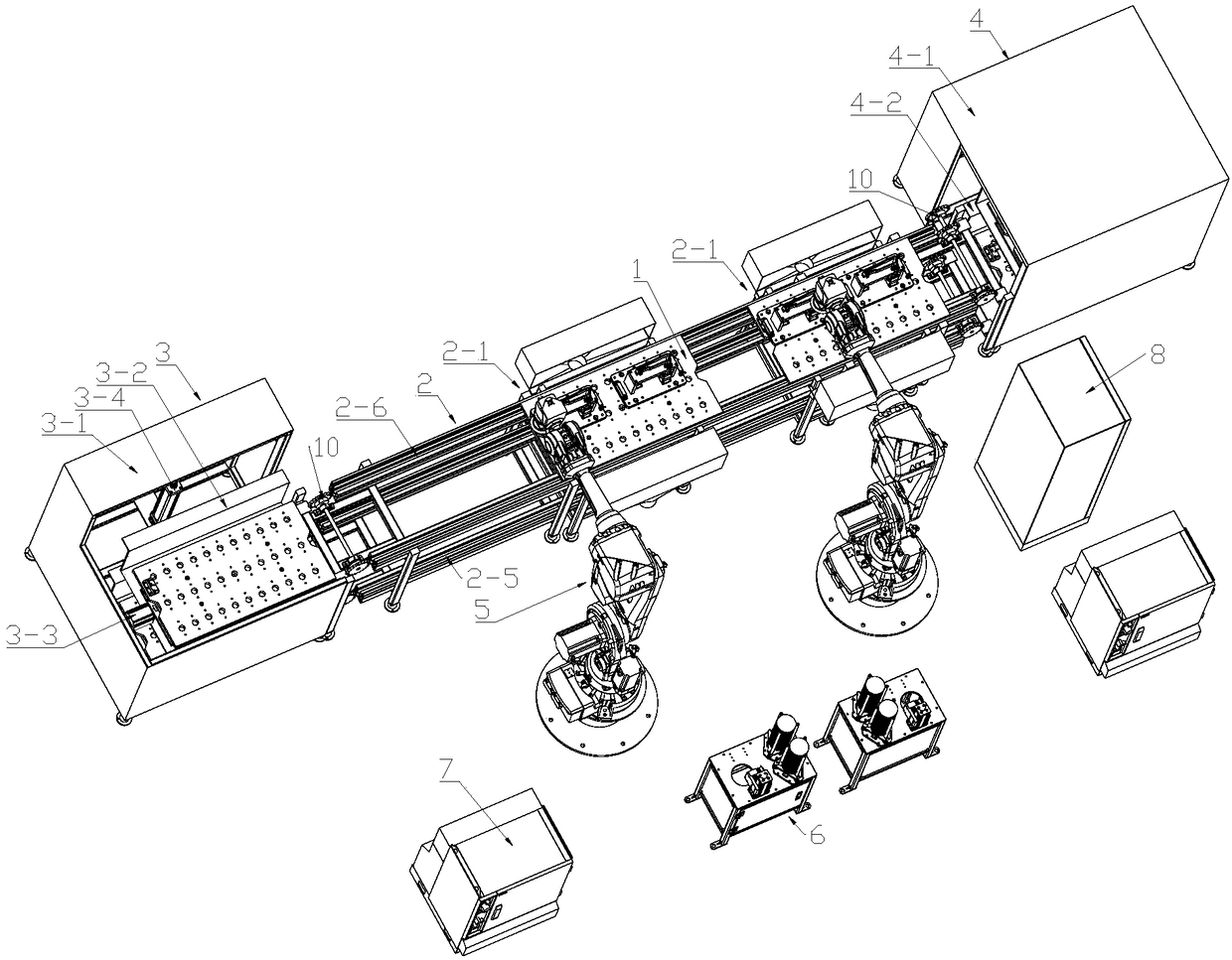 Automatic polishing device and polishing system thereof