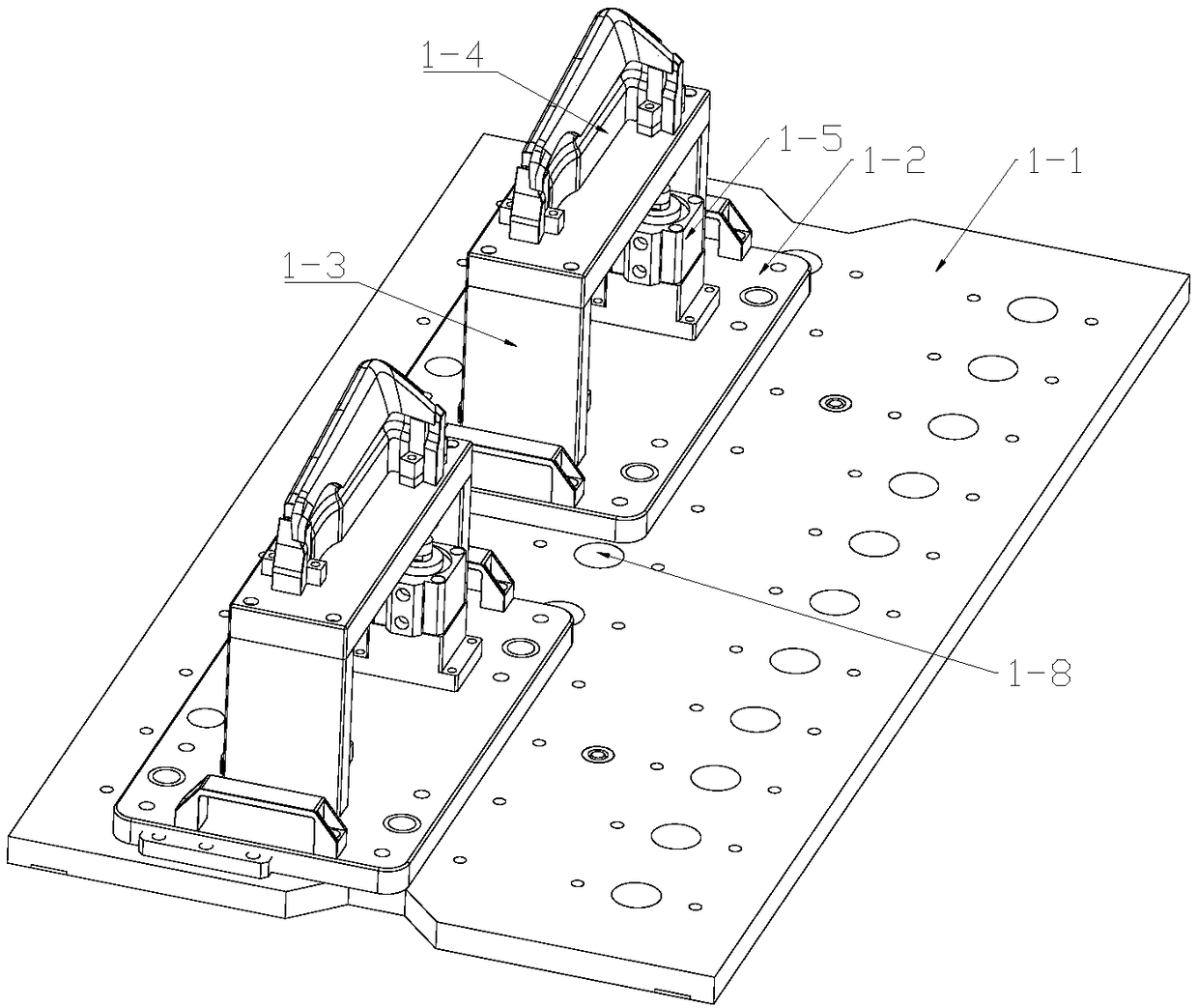 Automatic polishing device and polishing system thereof