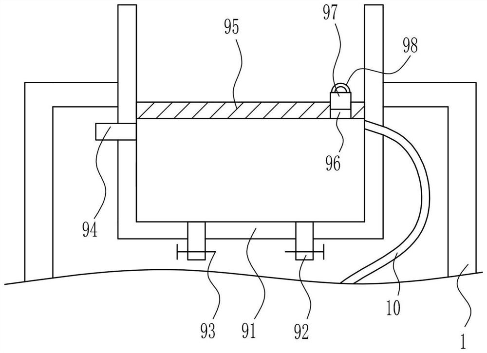 Aluminum profile washing equipment for manipulator production